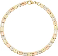 JuwelmaLux Armband Tricolor 585 JL30-03-2125 19 cm