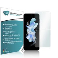 4x Slabo Displayschutzfolie für Samsung Galaxy Z Flip4 5G KLAR "Crystal Clear" Displayfolie Schutzfolie Folie