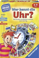Ravensburger Spielend Neues Lernen Uhrzeit-Lernspiel Wer kennt die Uhr? 24995
