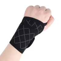 Handgelenkbandage,Handgelenkstütze Handbandage für Sport und Alltag, Atmungsaktiv Wrist Wrap Bandage Handgelenk für Damen und Herren, Schwarz（1 PC）