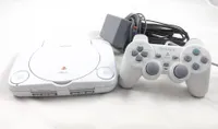 Sony Playstation One / 1 Konzole PS1 Slim bílá + originální ovladač