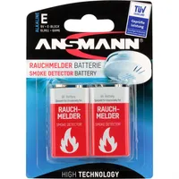 2 baterie ANSMANN 6LR61 E-block 9,0 V