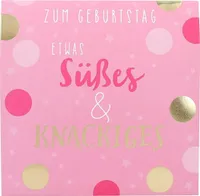 Depesche 0011694-049 Pop-up Glückwunschkarte zur Taufe Klappkarte mit Musik, Lichtelementen und einem originellen Spruch, Geburtstagskarte inkl. Umschlag, Format 15,5 x 15,5 cm