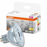 Osram Niedervolt LED Reflektor GU5.3 4,6W 2er Pack, warmweiß, klar