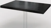 BRASIL | Bistro Tischplatte | B:T 120 x 70 cm | Schwarz | Gastro Tischplatte