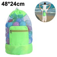 Strand Aufbewahrungstasche Netztasche Strandtasche für Kinder Sandspielzeug  Neu