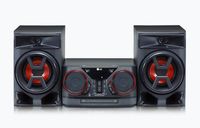 LG HiFi Anlage CK43, Schwarz (300W, CD/Radio/USB, Auto DJ, Bluetooth, LG TV)