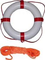 Rettungsring Set + 30m Rettungsleine