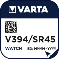 Varta Watch V 394 Uhrenzelle Knopfzelle SR 936 SW V394 67...