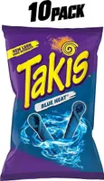 10 x Takis Blue Heat 28,4 g Hot Chilli Pepper Tortilla Chips Original aus Mexiko