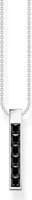 THOMAS SABO Kette schwarze Steine KE2113-643-11