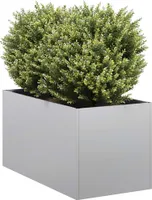 vidaXL Pflanzgefäß 40x80x40 cm Stahl verzinkt