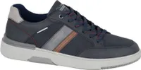 R21 - Pánske tenisky, Gemustert DF2408 (42 EU) (Marineblau)
