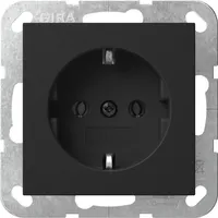 Gira 4188005 Steckdose Gira E2 schwarz/matt