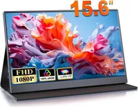 Portable Monitor 15,6 Zoll Tragbarer Mobiler IPS Bildschirm FHD 1920*1080 Für PC