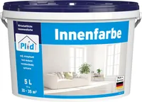 Plid farba do wnętrz 5l farba ścienna / farba sufitowa profesjonalna farba o niskim rozprysku i wysokim kryciu