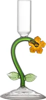 Vesper Kerzenhalter, Orange, Glas