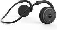 Kleine Bluetooth-Kopfhörer zum Wickeln um den Kopf – kabelloses Sport-Headset mit integriertem Mikrofon und kristallklarem Sound, faltbar und in der Handtasche zu tragen, schwarz