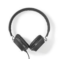 mit Bügel, On Ear, 3, 5 mm Klinkestecker, Bassstark, Große und weiche Ohrpolster FANTEC SHP-250AJ Stereo HiFi Kopfhörer schwarz/pink 