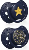 LOVI DYNAMIC STARDUST Schnuller 2tlg. 6-18m BLAU