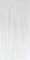Lametta Vorhang 50x100cm, Farbauswahl:weiß