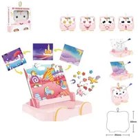Magnettafel Einhorn