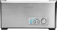 Gastroback 42398 Design Toaster PRO 4S Toaster, Edelstahlgehäuse, Stoppfunktion, Auftaufunktion, Brötchenrost, LED-Infodisplay