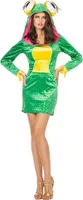 Frosch Kleid mit Kapuze Größe: 34