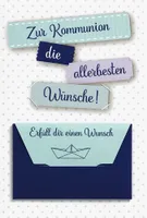 Kommunion - Geldkarte - Glückwunschkarte im Format 11,5 x 17 cm mit