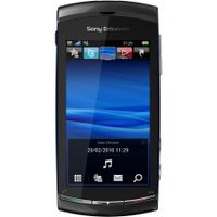 Sony Mobile Sony Vivaz 75 MB Smartphone - 8,1 cm (3,2 Zoll) LCD 640 x 360 - 720 MHz - Symbian S60 - Schwarz, Blau - Bar - Rear Camera: 8,1 Megapixel