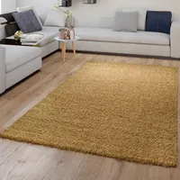 TT Home Teppich Hochflor Wohnzimmer Shaggy Soft Und Flauschig Moderne Unifarbene Designs Größe 60x100 cm