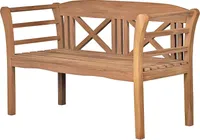 Teakholz Friesenbank - bene living - Föhr 130 cm