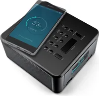 Caliber HCG010QIDAB-BT - Uhrenradio mit Bluetooth und DAB+-Empfang - Schwarz