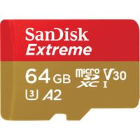 SanDisk Extreme microSDXC UHS-I Speicherkarte 64 GB Klasse 10