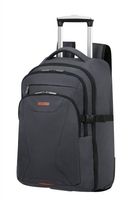 American Tourister At Work Laptop Backpack mit Rollen 15,6 Grey/Orange Weichgepäck
