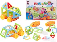 Magnetické cihly MAGICAL MAGNET MINI 38ks 3+ v1