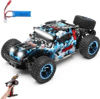 Wltoys 284161 RTR 1/28 2,4G 4WD RC Auto Off-Road Klettern Hochgeschwindigkeits LED-Licht Truck Fahrzeuge Modelle Spielzeug, 1 Batterien