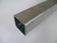 B&T Metall Stahl Vierkantrohr VERZINKT 40 x 40 x 2 mm in Längen à 1500 mm +0/-3 mm Quadratrohr ST37 feuerverzinkt Hohlprofil Rohstahl