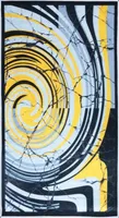 TOURBILLON-Innenteppich 80 x 150 cm – Gelb