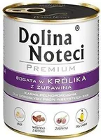 Dolina Noteci Hundefutter, Adult, jede Rasse, Rind, Cranberry, Schweinefleisch, Kaninchen, 800 g
