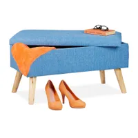 relaxdays Sitzbank mit Stauraum