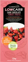 ow Carb® Zartbitterschokolade Schwarzwälder Art – Zuckerfreie Schokolade mit Fruchtstücken, 125g (5er Pack)