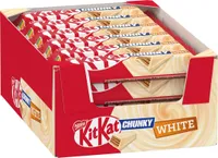 Chrupiące batoniki waflowe KitKat Chuny White z białą czekoladą 24x40g