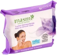 Masmi Sanfte Reinigungstücher zur Makeup-Entfernung – Packung mit 20 Tüchern