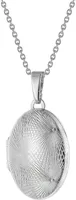 trendor 75755 Damen-Kette mit Medaillon Silber 925, 45 cm
