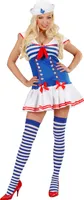 MATROSIN (Kleid, Hut) GRÖSSE S