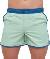 DEBOCHADO "Alvor basic", hochwertige Herren Designer Badehose, mintgrün