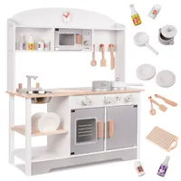 Kinderküche Küchenset aus Holz mit Spielküche