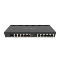 MikroTik RB4011IGS+RM - Ethernet-WAN - Gigabit Ethernet - Schwarz