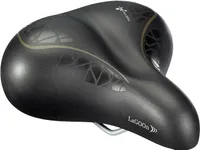 Selle Royal Touren-City-Sattel "Show-Gel", mit Elastomer-Federung, schwarz; 6469